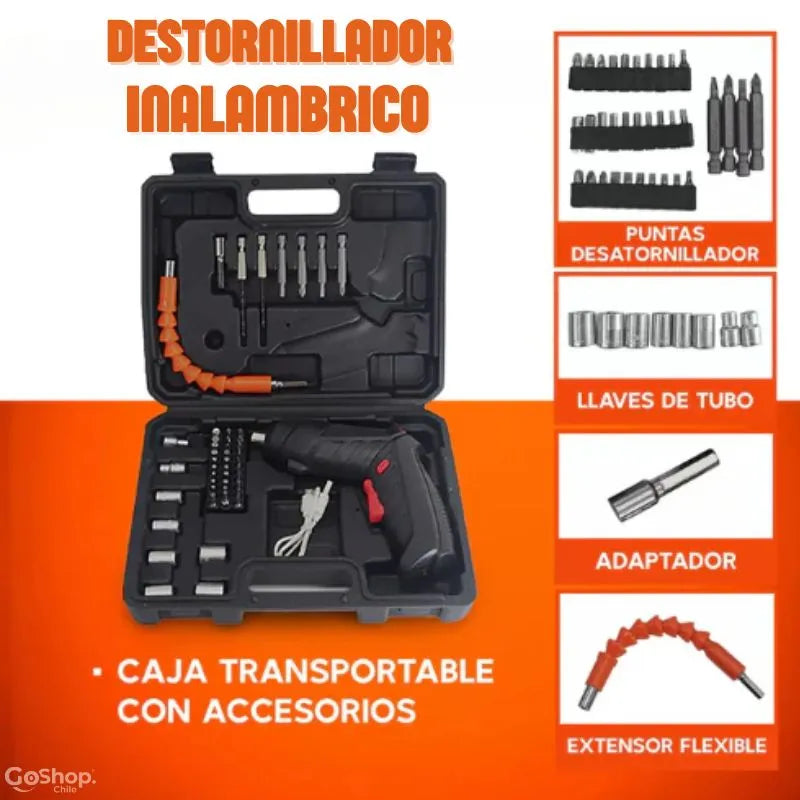PowerDrill X™: Potencia y Precisión en un Destornillador Inalámbrico