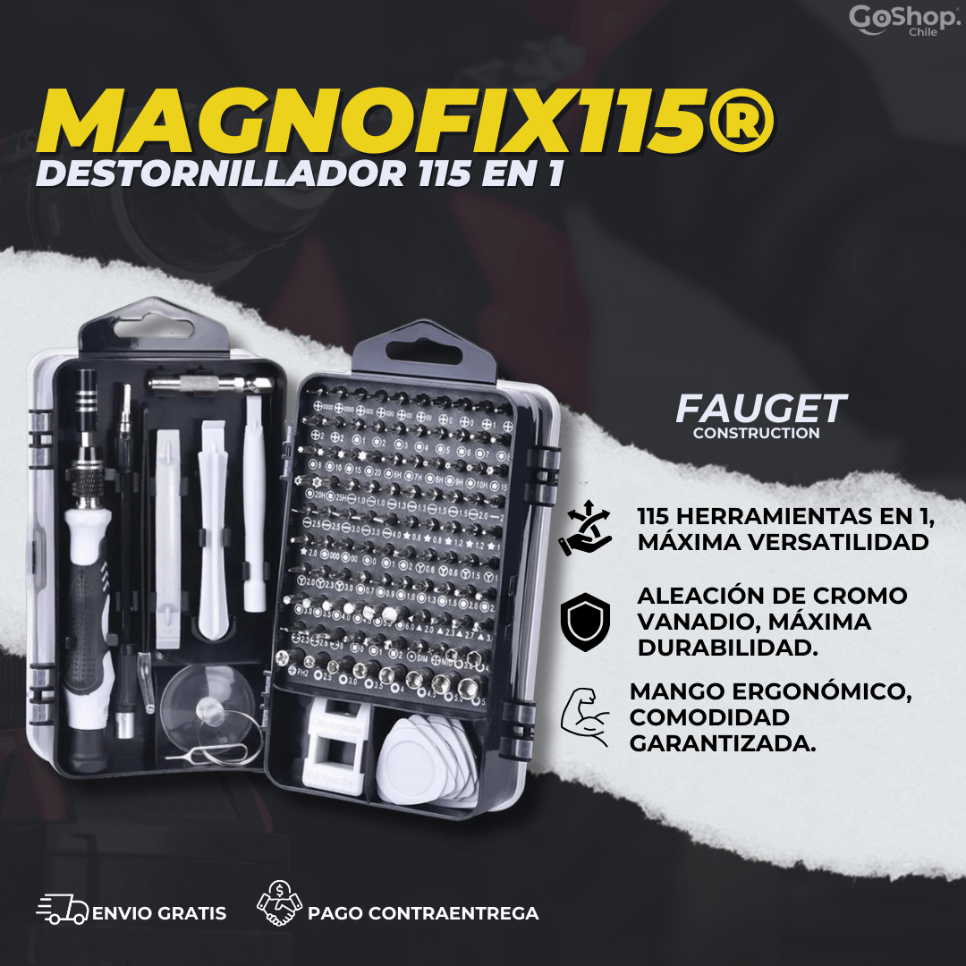 MagnoFix 115®: KIT DESTORNILLADOR 115 EN 1