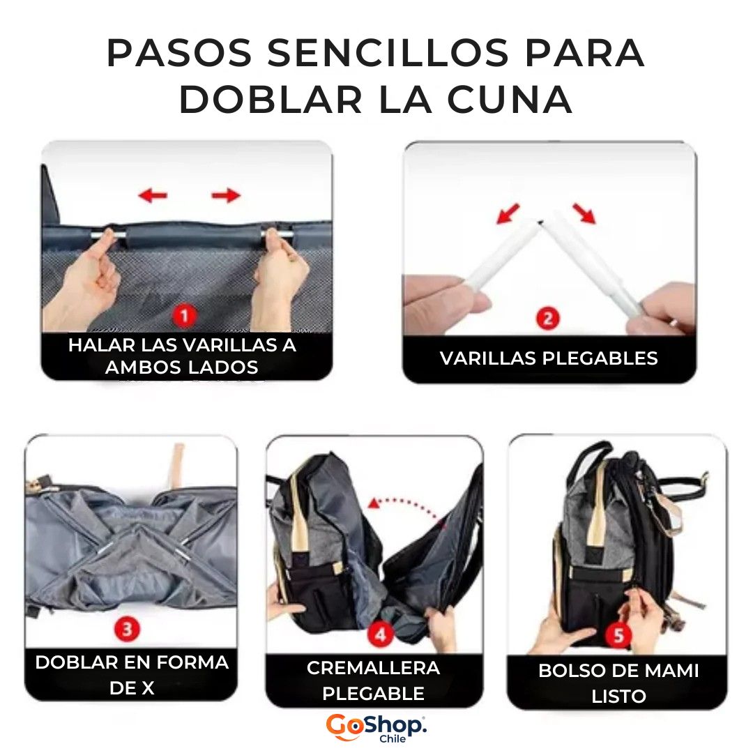 Muba™: Lleva todo lo que tu bebé necesita en un solo lugar 💕 + Pulsera Repelente 🎁