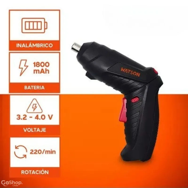 PowerDrill X™: Potencia y Precisión en un Destornillador Inalámbrico