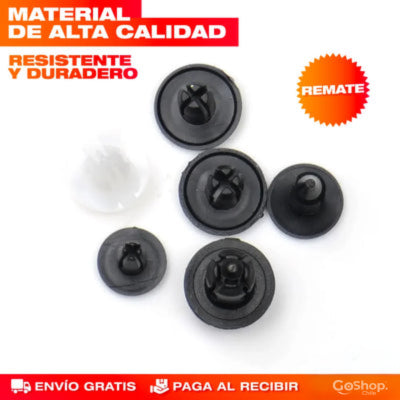 KIT DE CLIPS "REMACHES" PARA CARRO - 100 PIEZAS + Organizador Para Carro GRATIS🎁