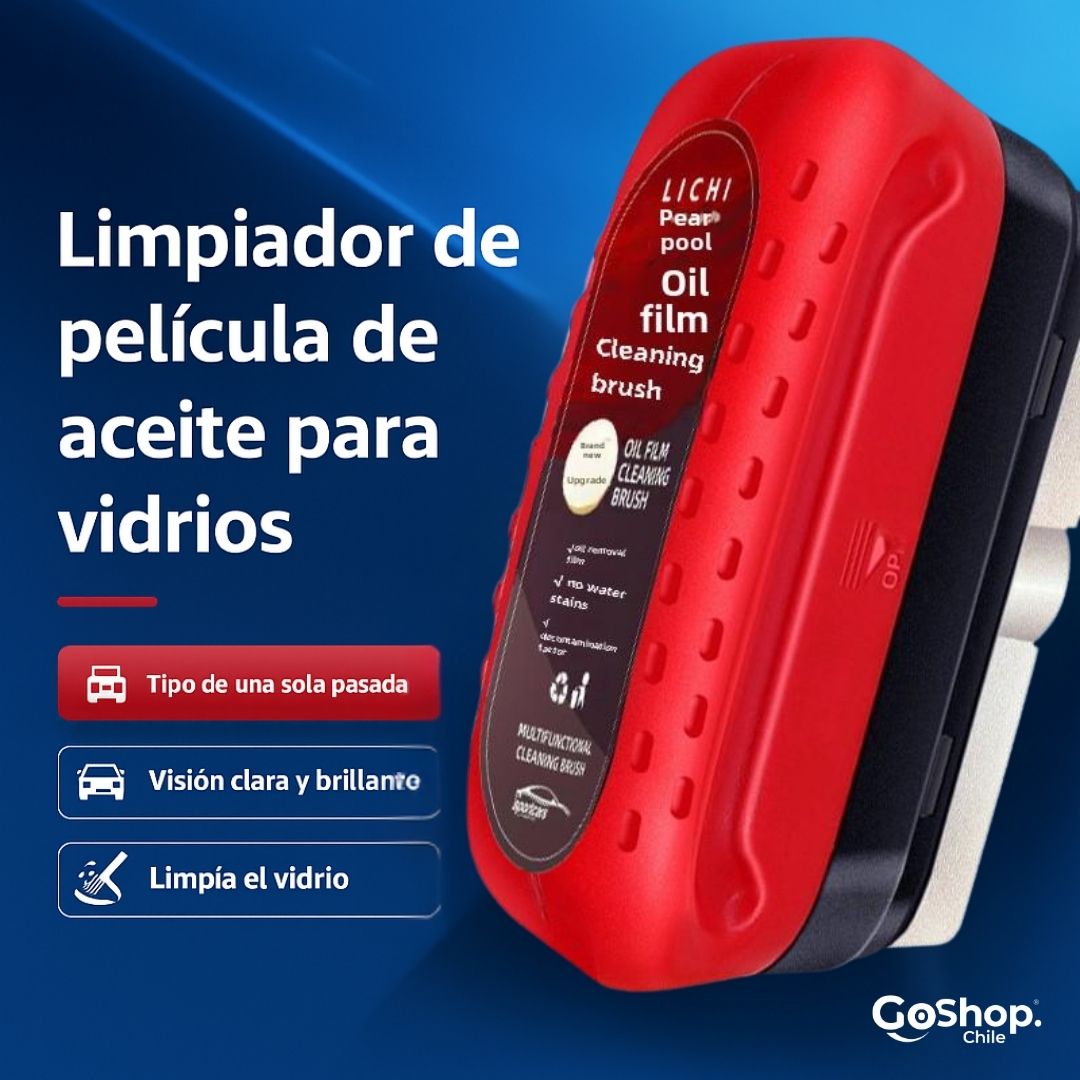ClearWipe™ 2x1 Vidrios sin grasa, visibilidad perfecta.