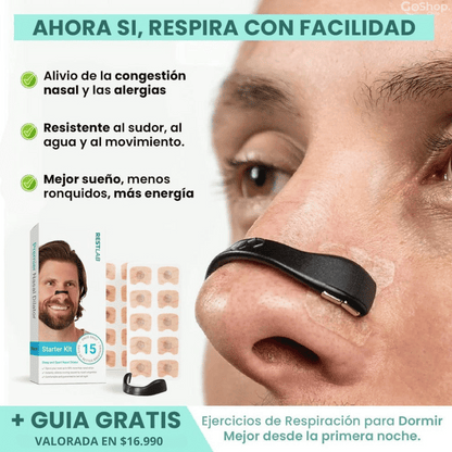 Intake Air®: DILATADOR NASAL MAGNETICO + Guia GRATIS