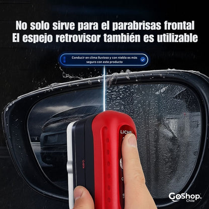 ClearWipe™ 2x1 Vidrios sin grasa, visibilidad perfecta.