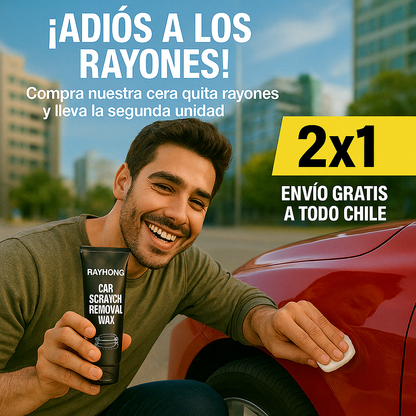 Cera Car Scratch®: RESTAURA Y PROTEGE LA PINTURA DE TU AUTO - 2x1 Segunda unidad GRATIS🎁