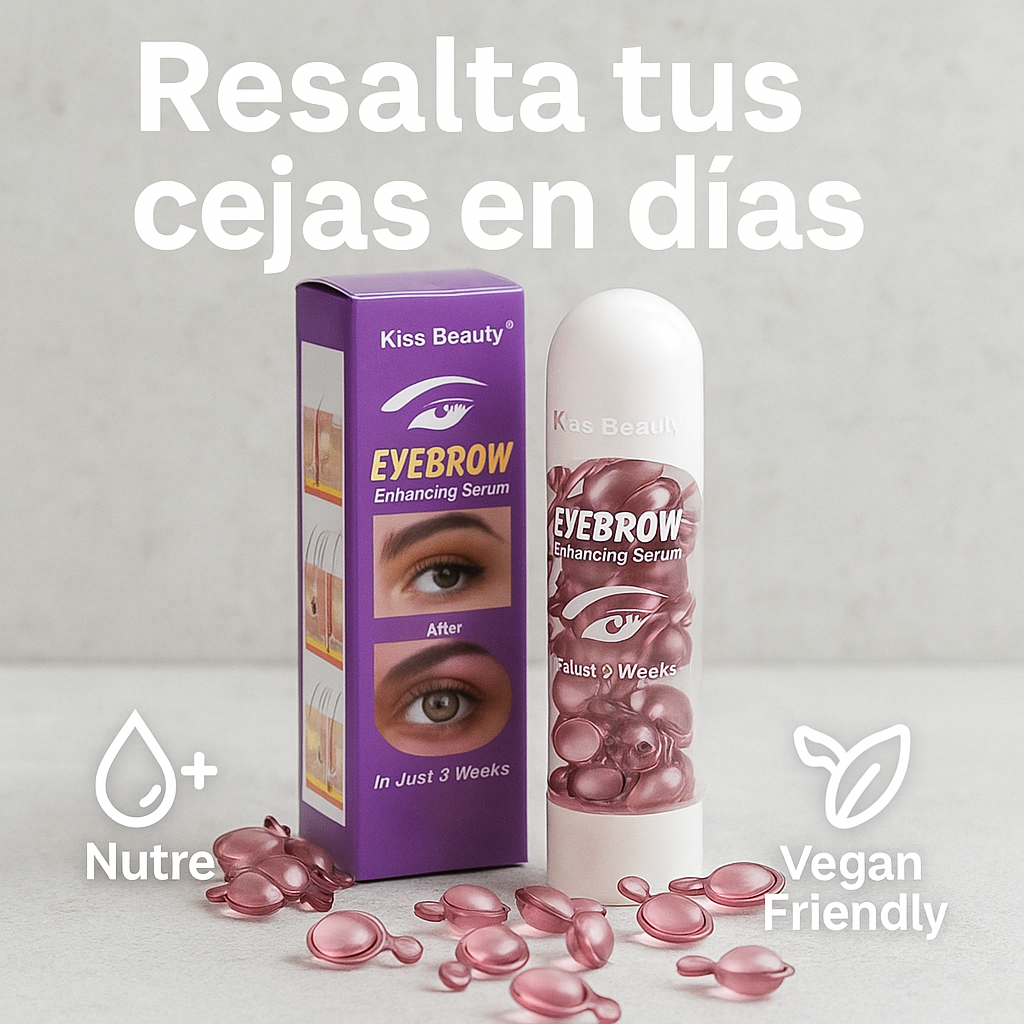 MiraLush con fórmula natural para alargar y fortalecer cejas y pestañas