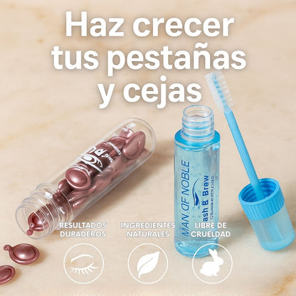 Sérum MiraLush aplicado sobre pestañas para estimular su crecimiento